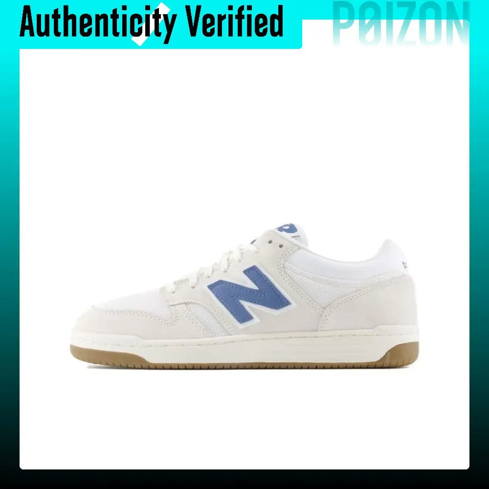 New Balance NB 480 Skate Shoes Unisex Low-top Ecru/Blue/White BB480LLA