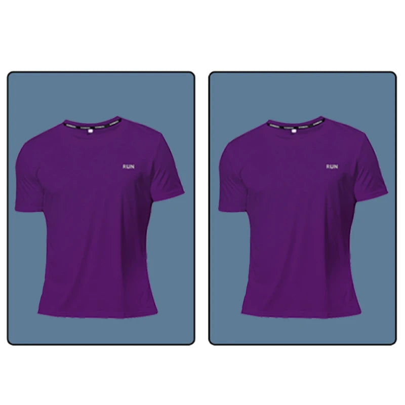 Summer t Shirt For Men Casual White t-Shirts Man Short Sleeve Top Breathable Tees Quick Dry Gym Shirt Soccer Jersey Male Clothes