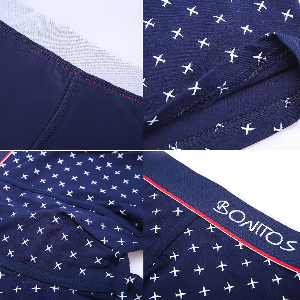 5pcs Sexy Boxers Man Cotton Underpants Mens Gifts Print Boxer Shorts Men Underwear Pack Male Square Boxershorts