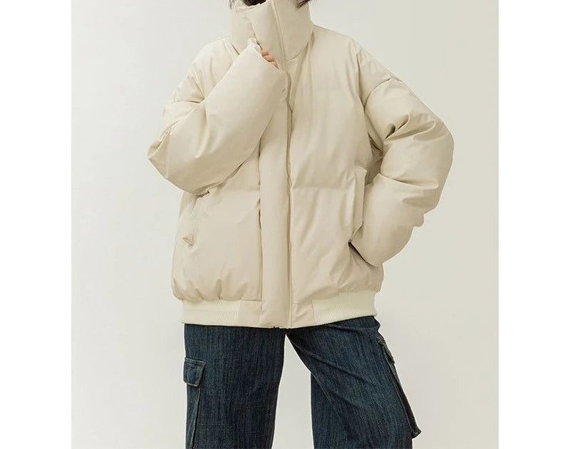 2025 New Cotton Jacket Women's Winter Short Cotton Jacket Thick Coat ATFH