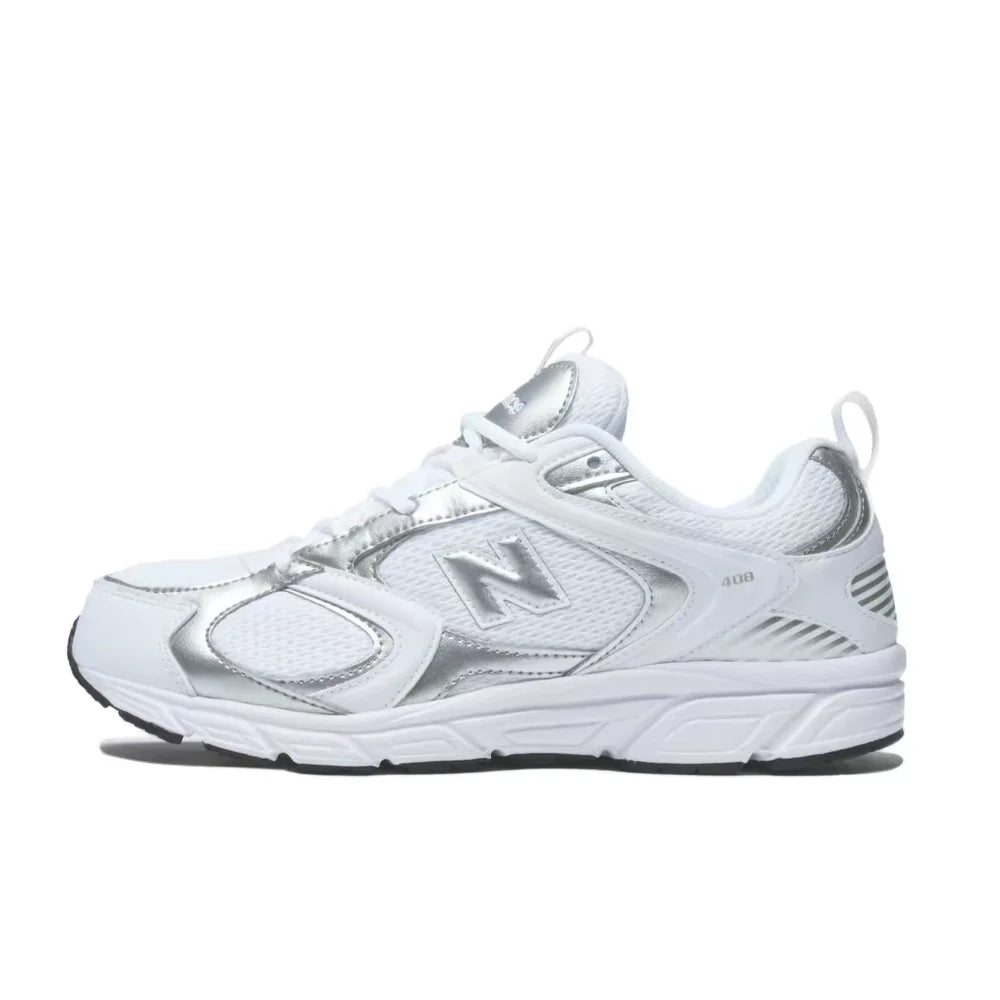 New Balance 408 Unisex Low-Top Casual Running Shoes – Black, Retro Style, Non-Slip Outsole, Durable & Comfortable ML408K