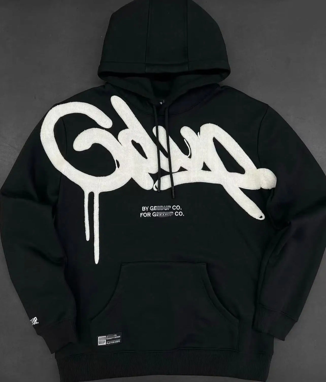 100% Cotton Geedup Australia Top Quality High Street Women Men Hoodie Clothing Hip-Hop Loose Y2K Harajuku Oversized Sweatshirt - ATFH