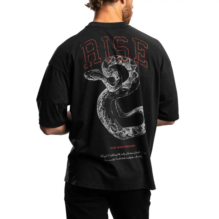 Fear No Evil Oversized Fitness Training Sports Trend Leisure T-Shirt Men's and Women's Luxury Brand Top ATFH