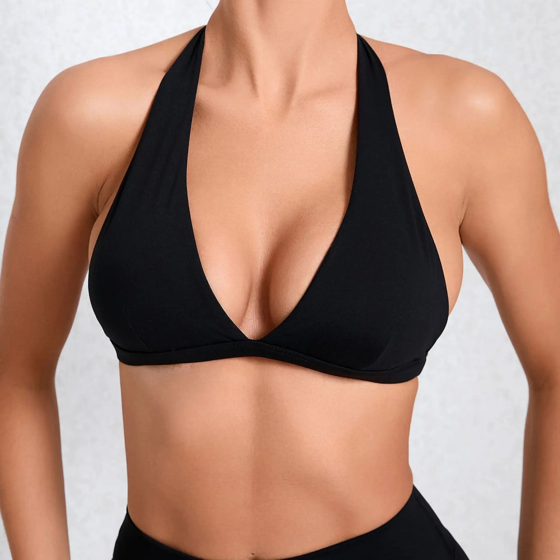 Workout Set for Women Quick Dry Yoga Outfit Seamless Sports Bra High Waist Gym Leggings with Pockets Running Fitness - ATFH