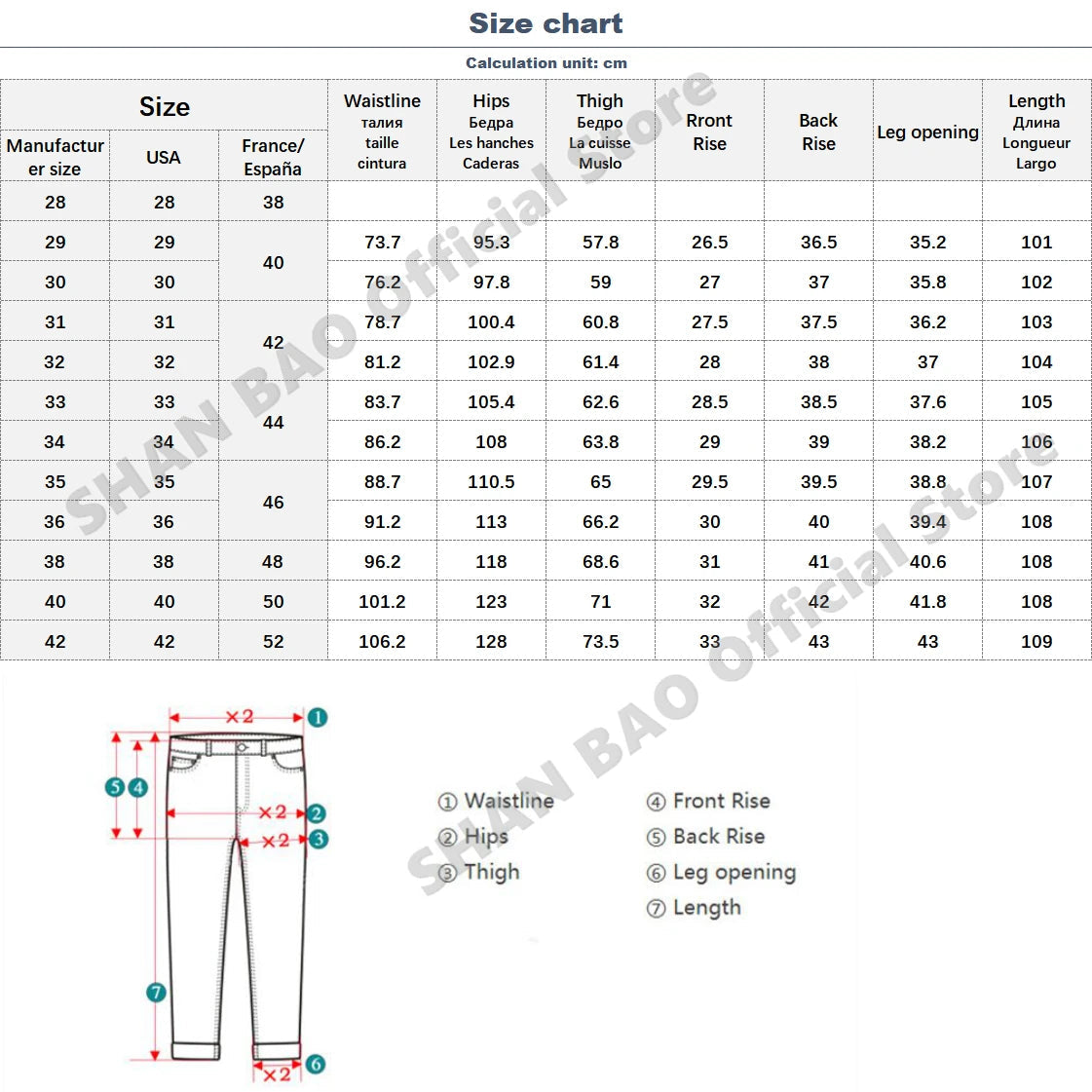 SHAN BAO 2022 autumn spring fitted straight stretch denim jeans classic style badge youth men's business casual jeans trousers ATFH