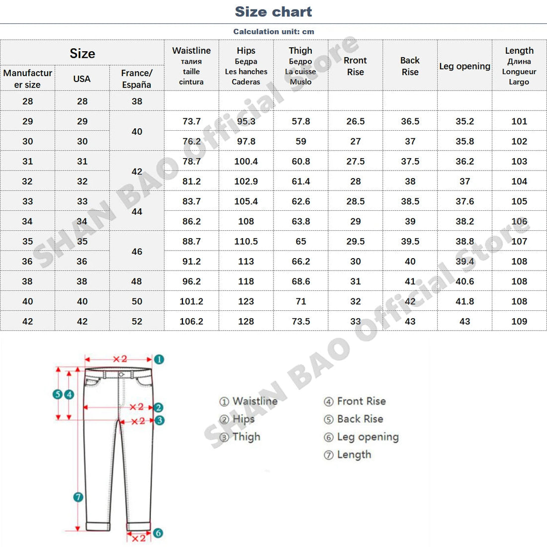 SHAN BAO 2022 autumn spring fitted straight stretch denim jeans classic style badge youth men's business casual jeans trousers ATFH