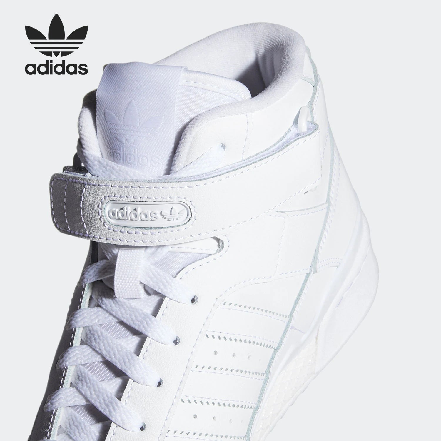Adidas Genuine Three Stripes FORUM MID Unisex Classic Casual Sports Shoes FY4975 ATFH