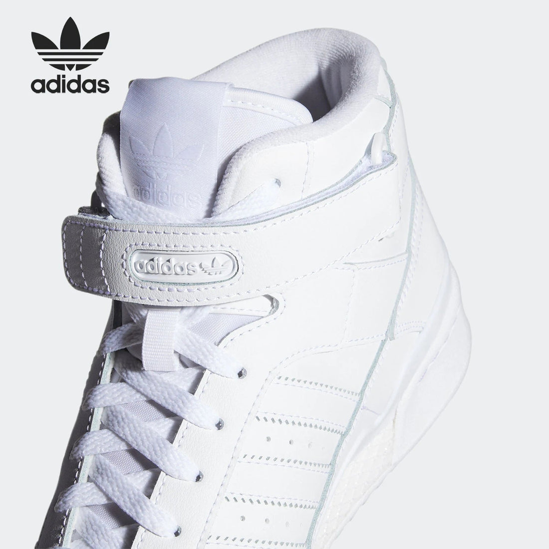Adidas Genuine Three Stripes FORUM MID Unisex Classic Casual Sports Shoes FY4975 ATFH