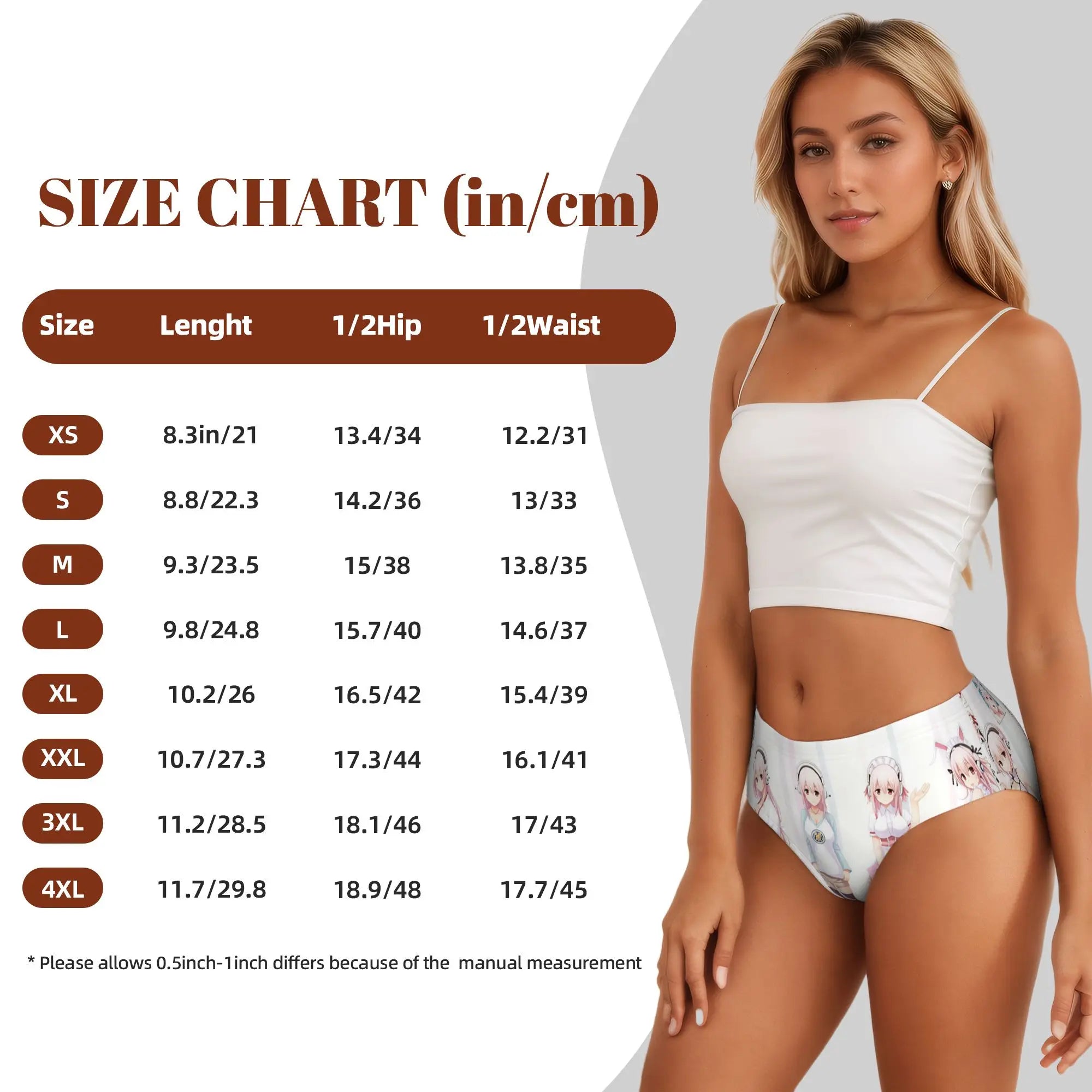 Super Sonico Anime Kawaii Girl Brief Panties Women Comfort Stretch  Underwear