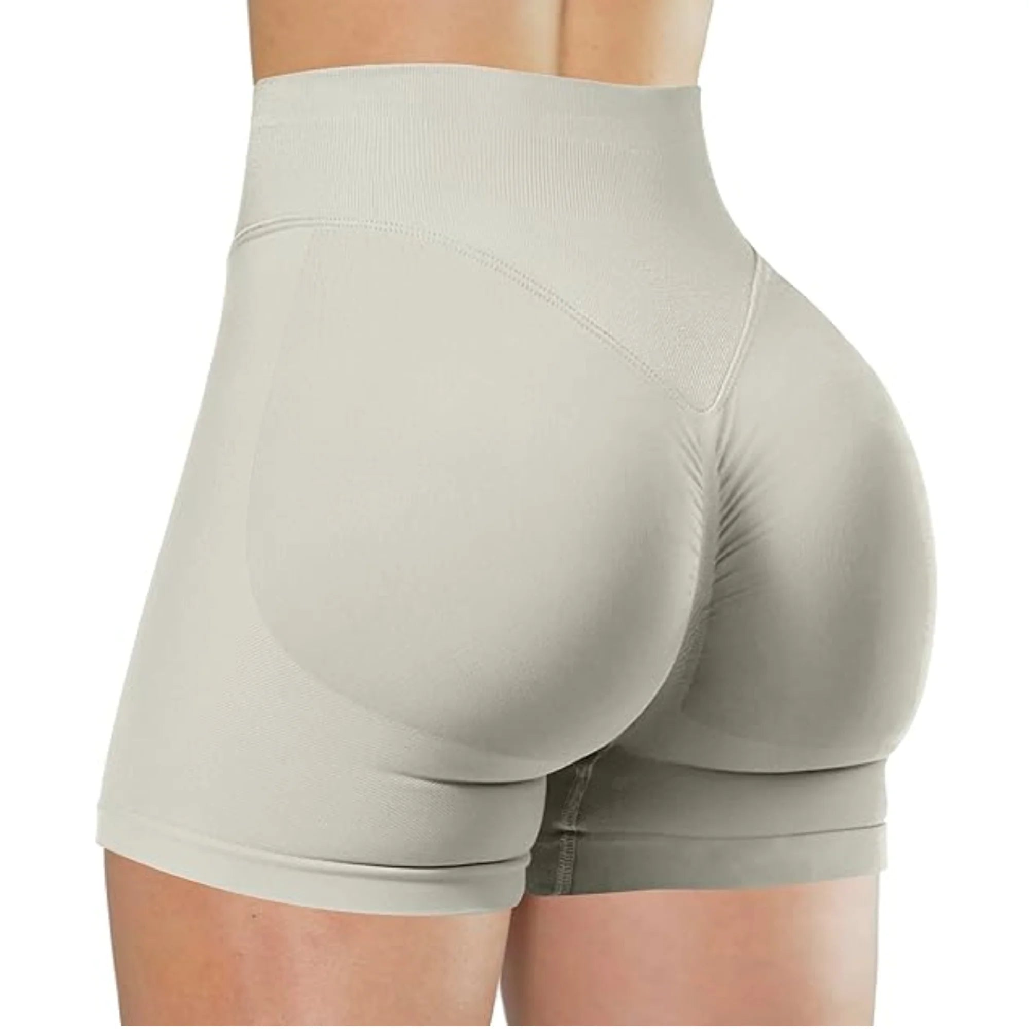 Summer High Waisted Yoga Shorts Fashionable and Sexy Running Fitness Pants Solid Color Yoga Leggings Tahsi Fashion House