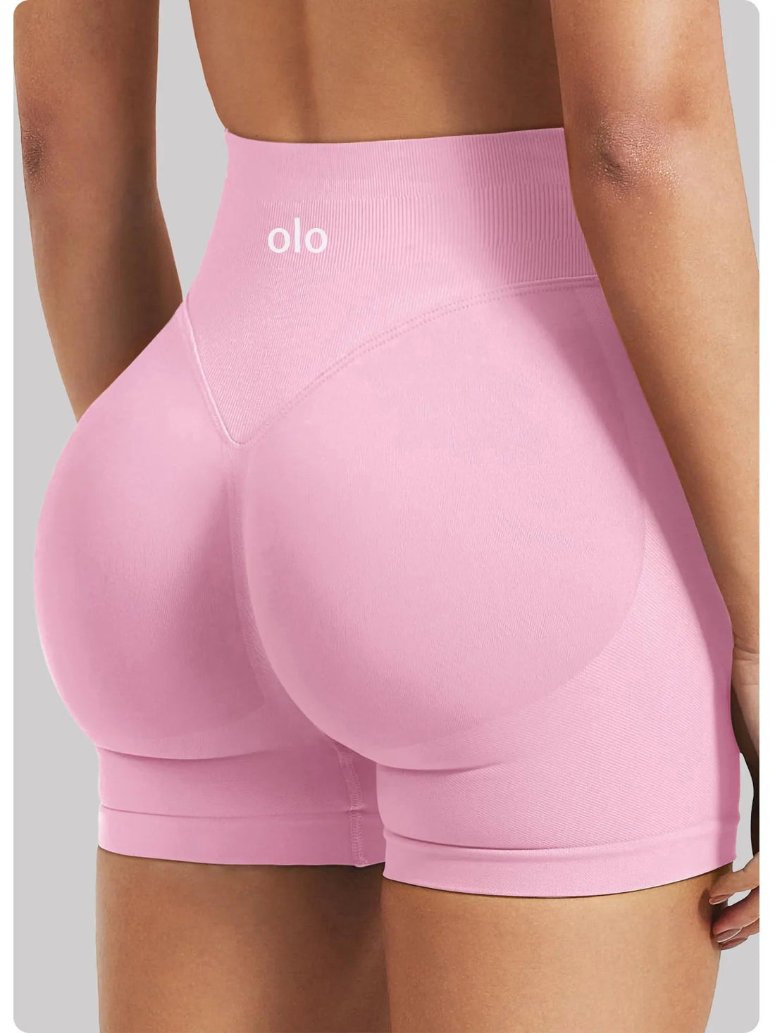 Yoga shorts luxury high waisted hip lifting quick drying sports pants high elasticity seamless women's clothing fitness shorts Tahsi Fashion House