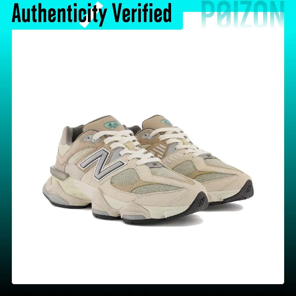 New Balance NB 9060 Casual Shoes Unisex Low-top Light Gray U9060MAC
