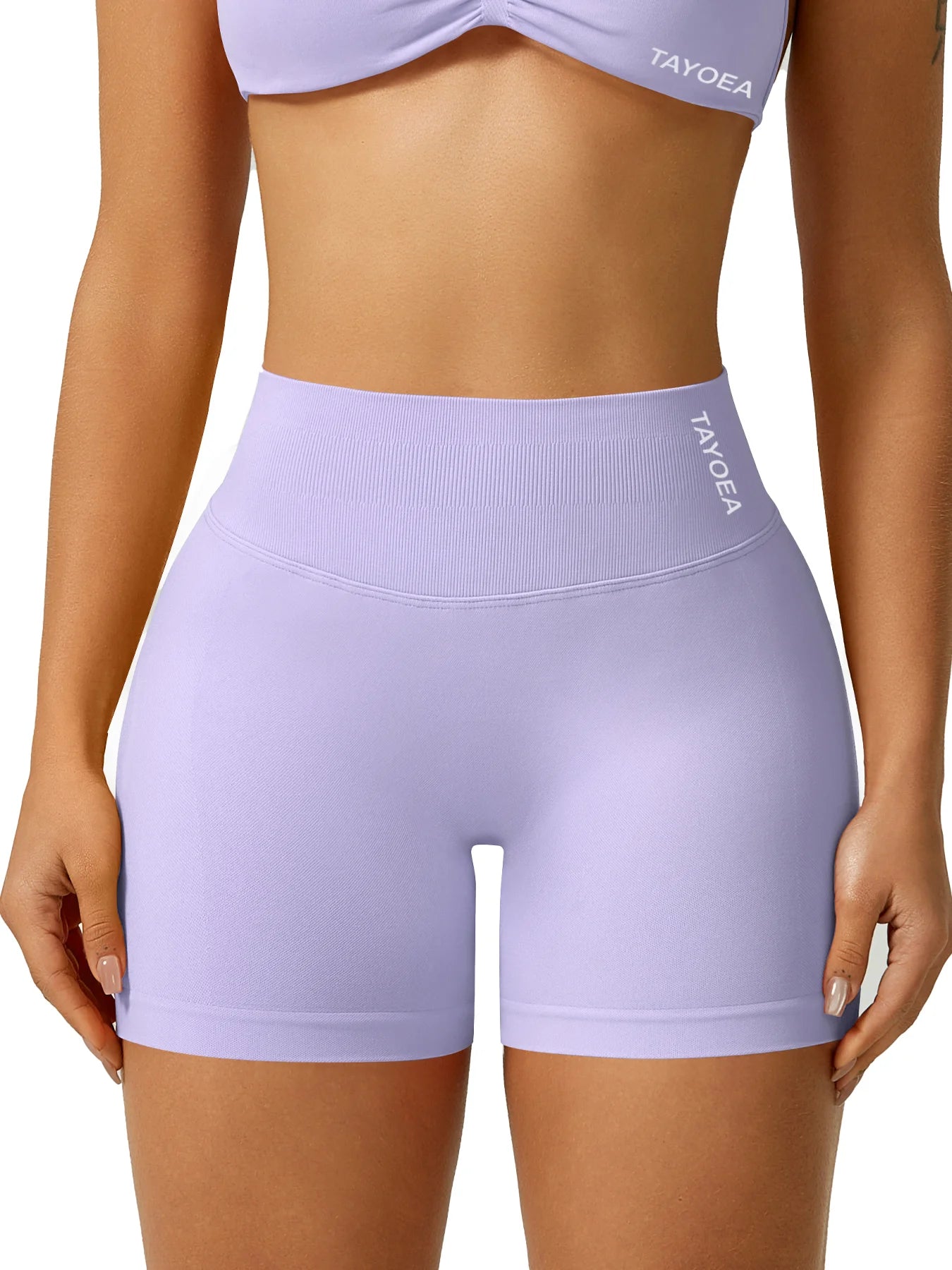 TAYOEA New hot-selling: women’s high-waist compression biker shorts, stay-put anti-roll waistband; seamless stretch with strong rebound, sweat-wicking quick-dry breathable, squat-proof, anti-chafe, butt-lift shaping, f Tahsi Fashion House