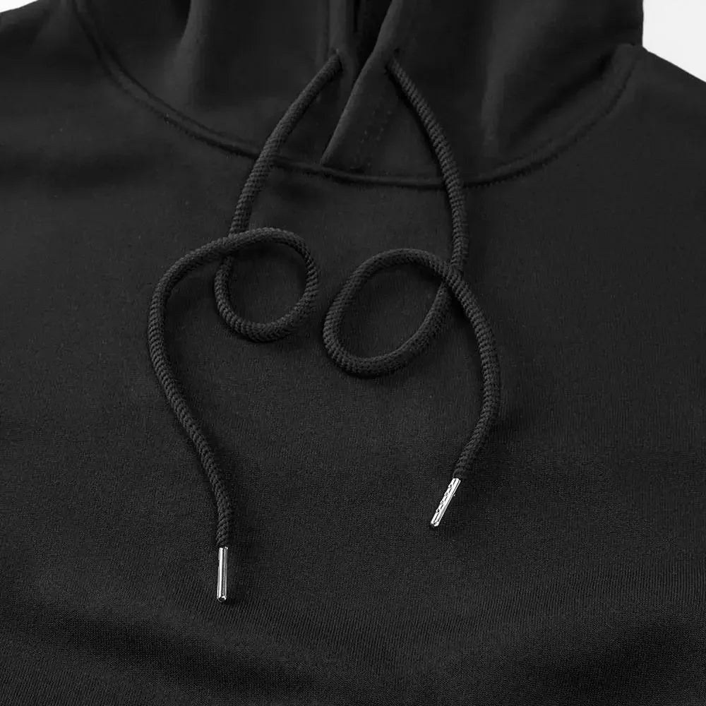 Men's Hoodies Pullover Spring Autumn Casual Hoodie Sweatshirts Print Hoodies Loose Black Sweatshirt For Male