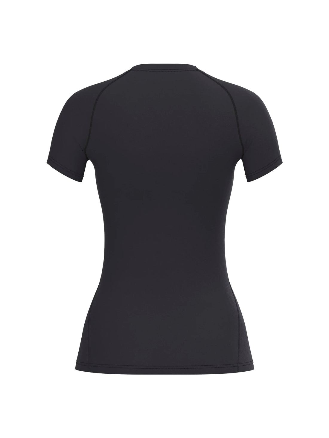 Women's compression shirt, short-sleeved sports yoga running T-shirt summer gym workout quick-drying stretch T-shirt, clothing - ATFH