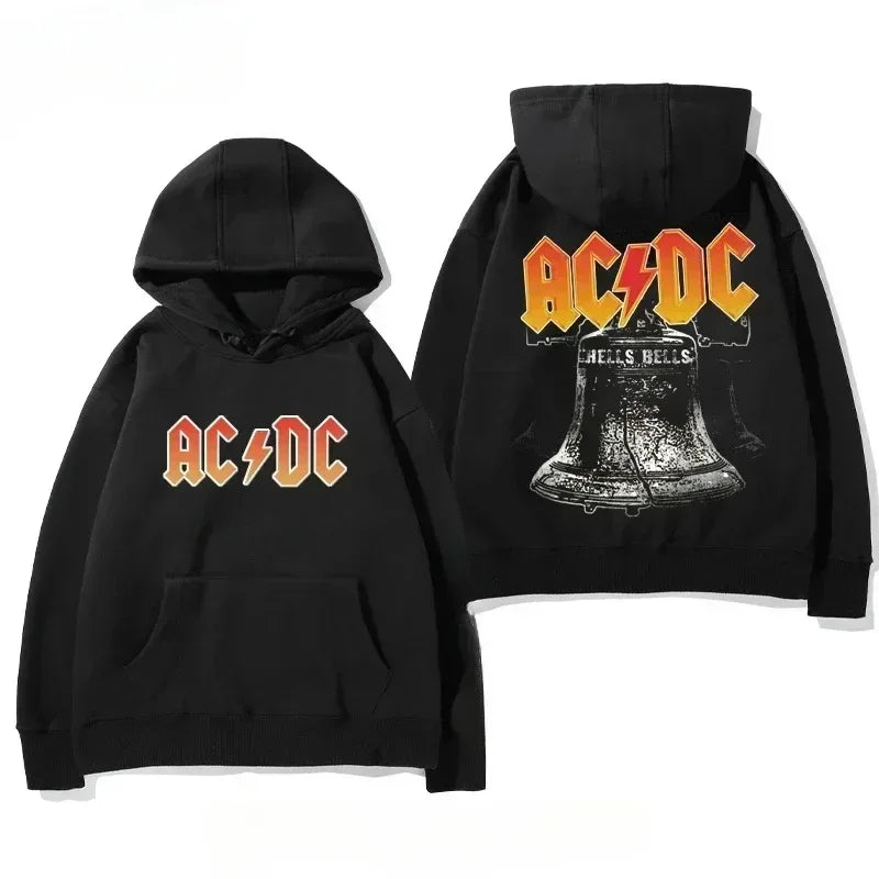Men's hooded autumn and winter sweatshirts hooded sweatshirts casual retro long-sleeved adult sweatshirts - ATFH