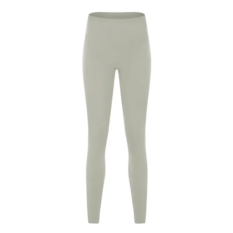 2025 New High Waist Naked Feeling Yoga Pants Women Push Up Sports Leggings Fitness Running Seamless Leggings Gym Girl Leggings - ATFH