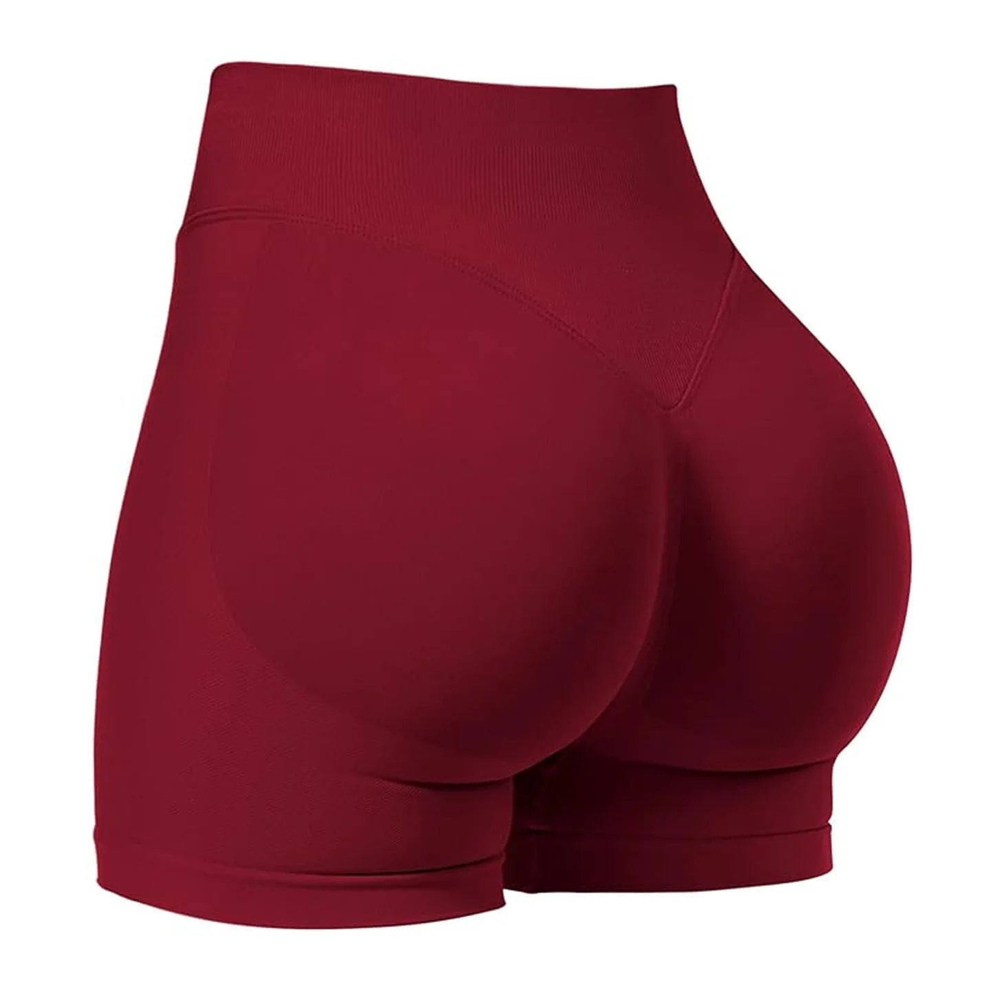 Women's High-Waisted Seamless Fitness Shorts: Tummy Control Compression, Butt-Lifting, High-Elastic Breathable, for YOGA