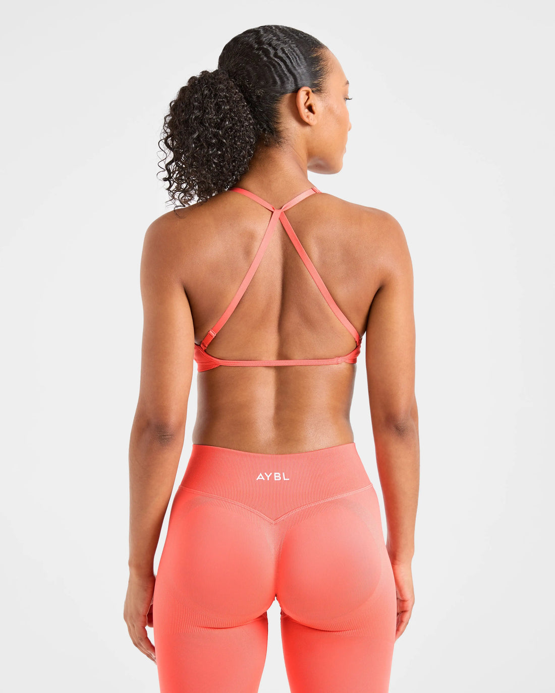 2 Pieces Set Adapt Seamless Strappy Sports Bra Leggings Set Yoga Fitness Set Women Workout Running Sports Leggings Gym Suit - ATFH