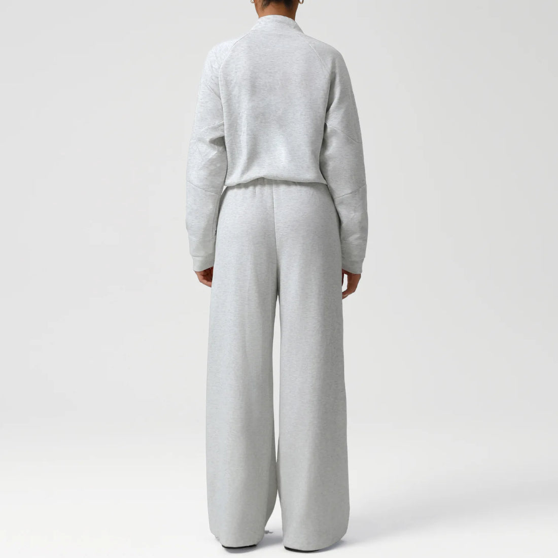 Autumn Winter Fashion Casual Sport Matching Set Women's Tracksuit Loose Long Sleeve Zipper Sweatshirt+trousers Suit Sportswear