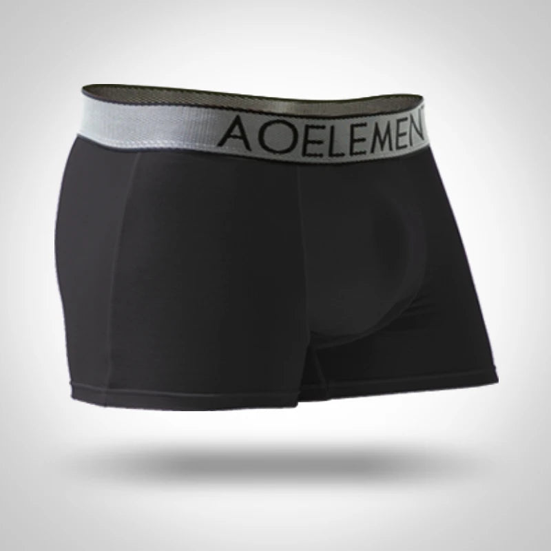 Men's Underwear U-Convex Anti-Movement Bullet Type Separated Spermatic Vein Boxer Briefs Varicose Scrotum Support Bag