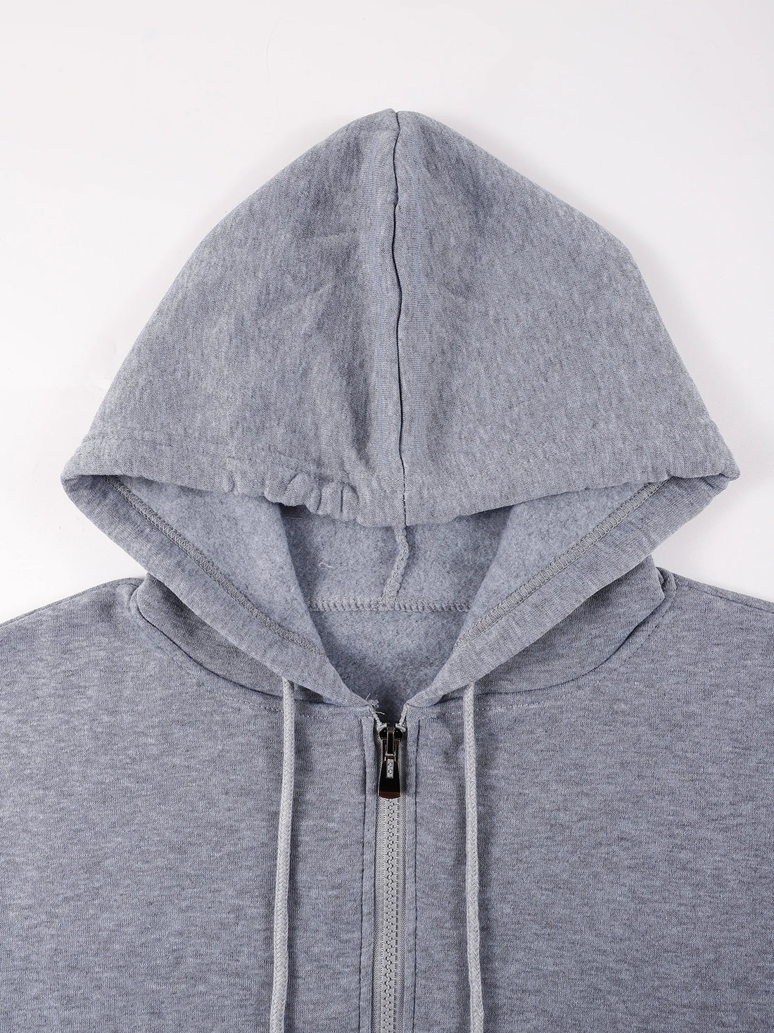 New Solid Zipper Hoodie Women Warm Fleece Hoodies Autumn Casual Hoody  Street Pocket Sportswear Oversized All-Match Female veste - ATFH