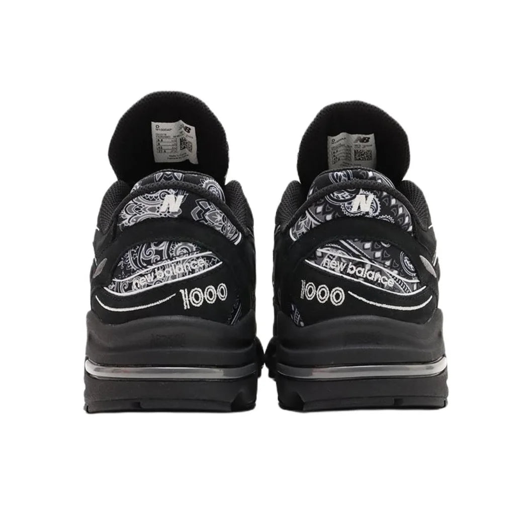 New Balance NB 1000 Casual Shoes Men's Low Top Black White M1000AP
