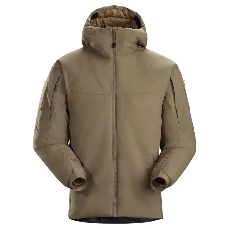 Outdoor Cotton Jacket Winter Thick Warm Tactical Hooded Jackets Outerwear Mountaineering and Hiking Clothing Windbreaker