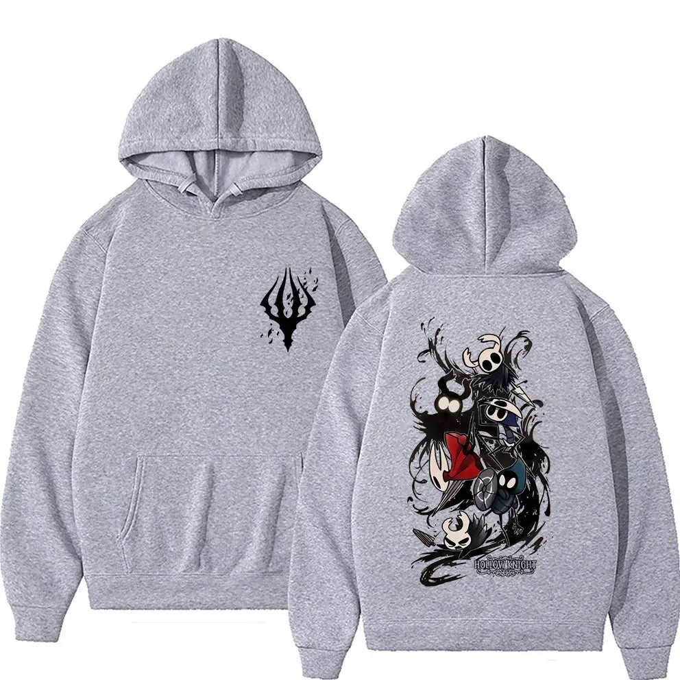 Game Hollow Knight Hoodie Male Fashion Streetwear Men Women Clothing Casual Oversized Hoodies Unisex Retro Otaku Lovers Pullover
