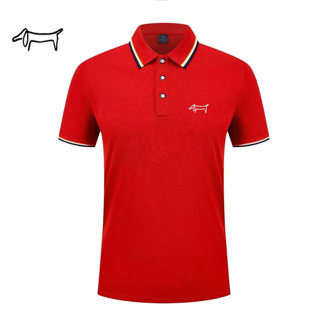 Summer New Polo Shirt Man,Light Luxury Brand Shirts,Fashion Short Sleeve Tops,Golf Wear Sports T Shirt,Men's Women Clothes
