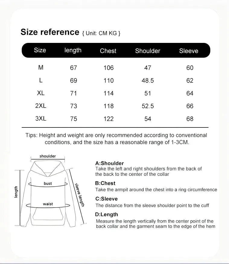 Autumn Winter Zip-Up Hoodie Solid Casual Outwear Comfy Fashion Sweatshirts Fleece Street Veste Loose Oversize Top Soft lothes - ATFH