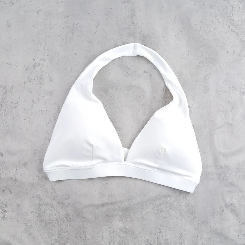 DIAS FIT JOY -Neck Hanging Neck Naked Feeling Yoga Bra for Running Fitness Cycling - Breathable Comfortable Sports Bra for Women - ATFH