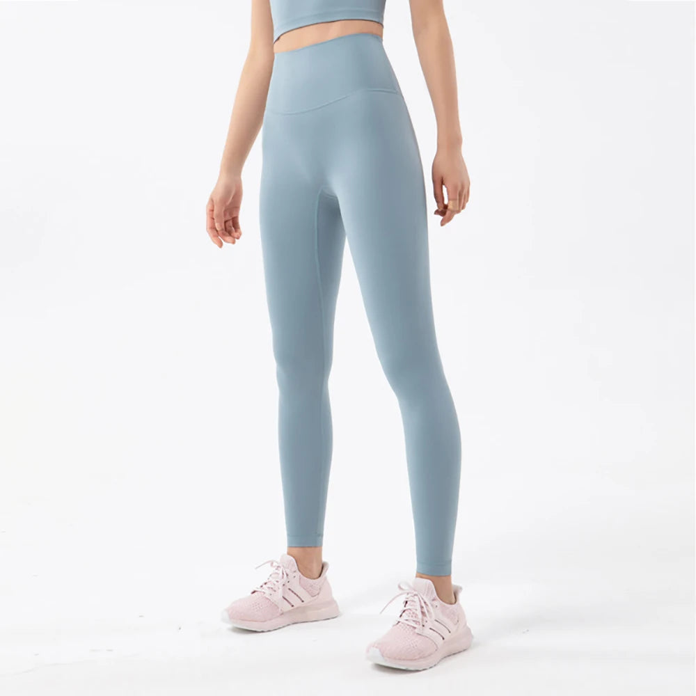 Yoga Leggings for Fitness Legging Sport Femme Back Pocket Pants Female Buttery Soft High Waist Leggins Push Up Gym Tights Women ATFH