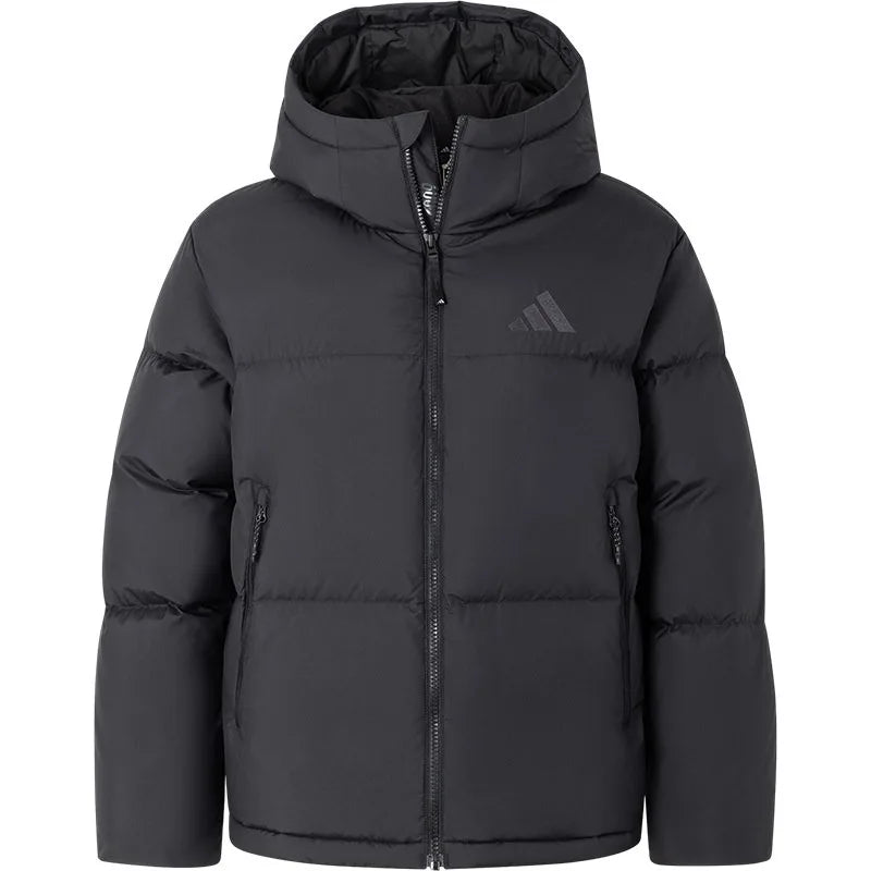 Adidas Winter New Women's Loose Hooded Bread Down JV6192