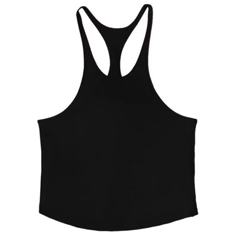 2026Men's Sleeveless Fitness Tank Top, Cotton Slim Fit Soft Gym Shirt, Bodybuilding Stringer Muscle Singlet for Intense Training