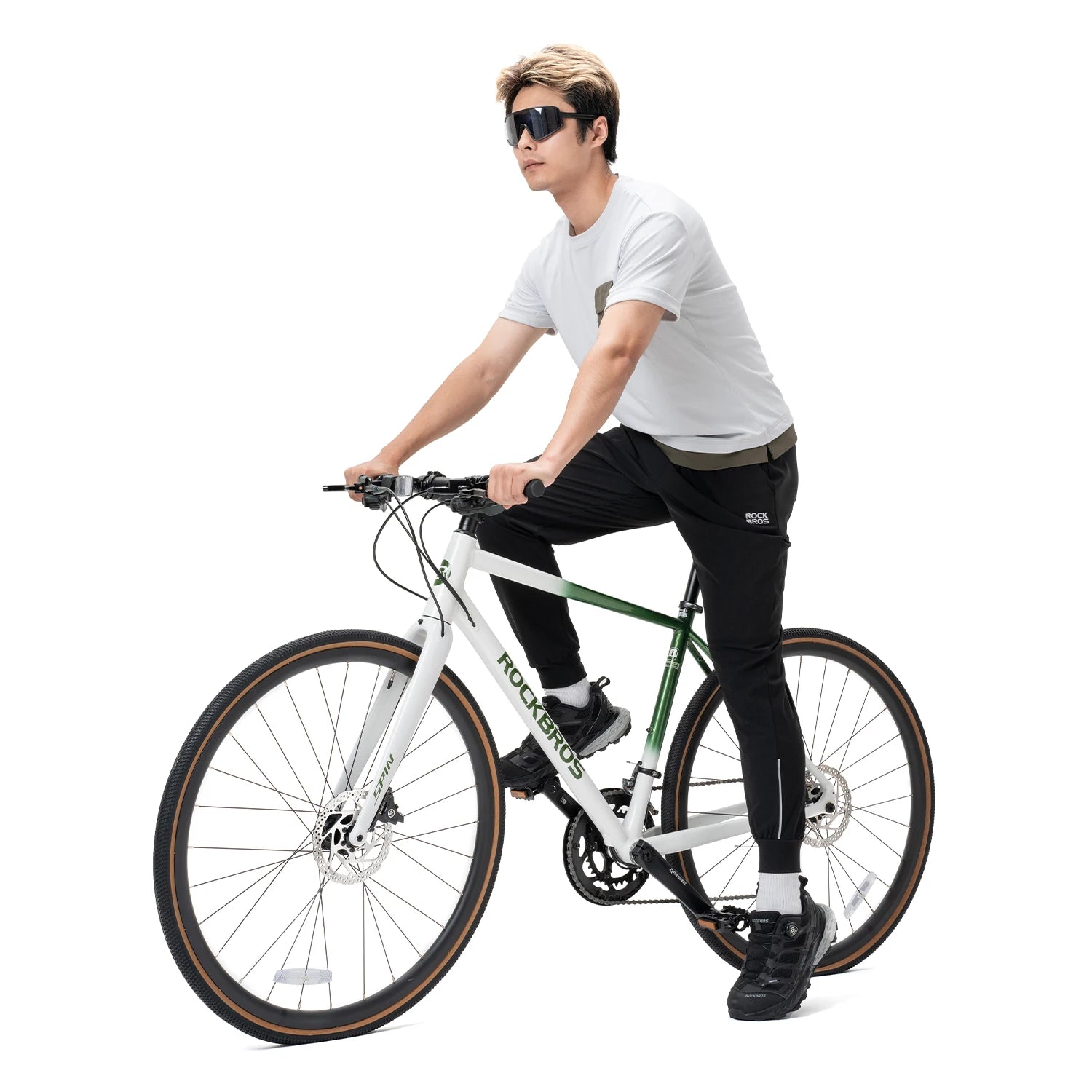 ROCKBROS Summer Sport Thin Pants Running Outdoor Long Trousers Breathable Fitness Casual Riding Bicycle Pants Daily Sweatpants