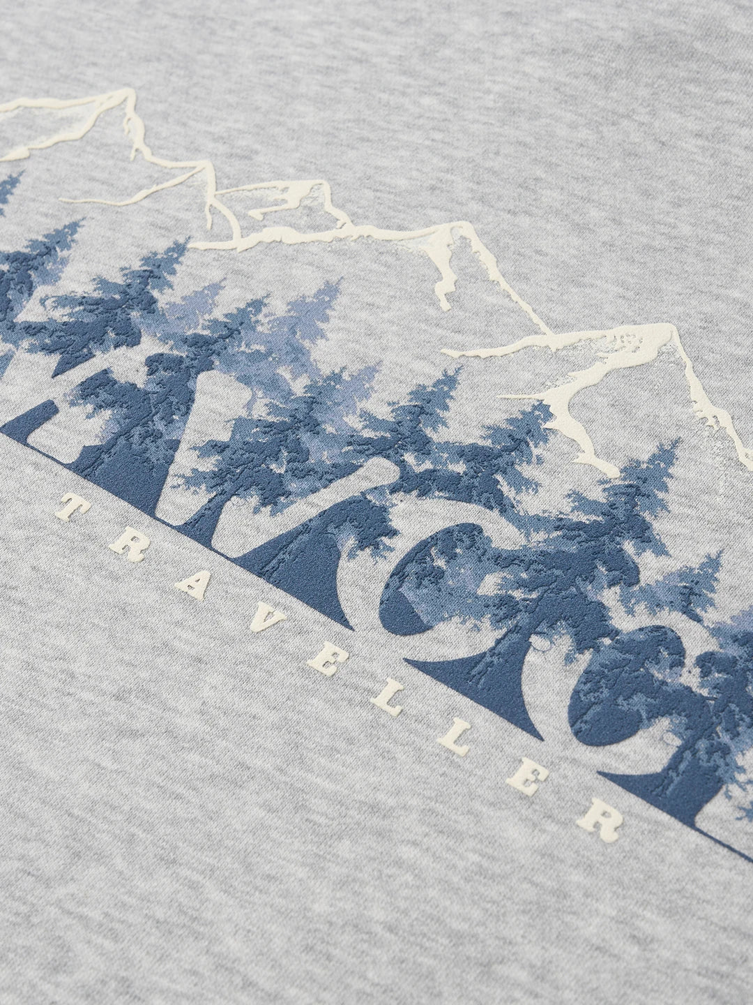 SIMWOOD 2026 Spring New Oversize Back Moutain Print Hoodies Men 340gsm Warm Brushed Lining Fabric Sweatshirts - ATFH