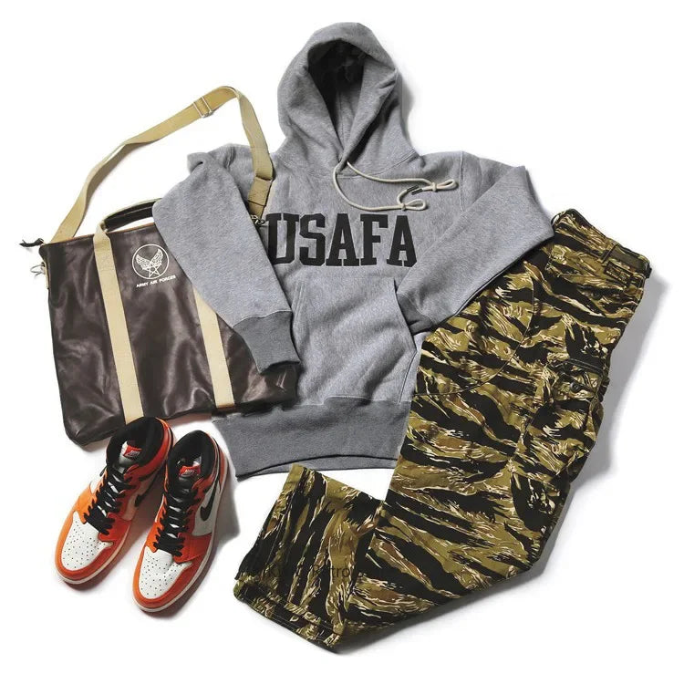 STOCK Heavy Thickened NON Tier Bottom Sweater Men's USAFA Sports Pullover Hoodie 2026ss design - ATFH
