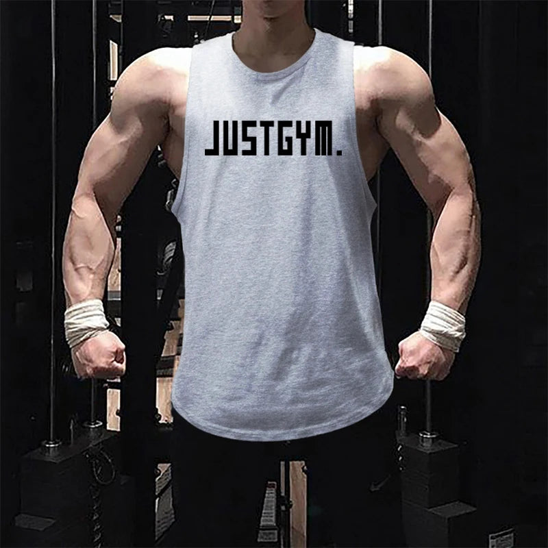 Brand Workout Sporting Stringer Clothing Comfortable Fashion Fitness Singlets Korean Gym Muscle Sleeveless Shirt Mens Tank Top