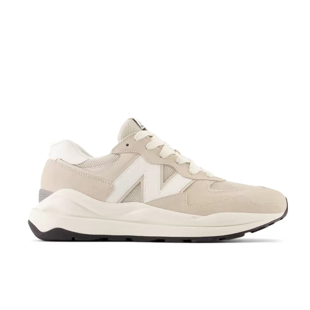New Balance NB5740 Versatile, Shock-Absorbing, Durable Low-Top Casual Sneakers for Men and Women, Beige-Brown M5740VPD