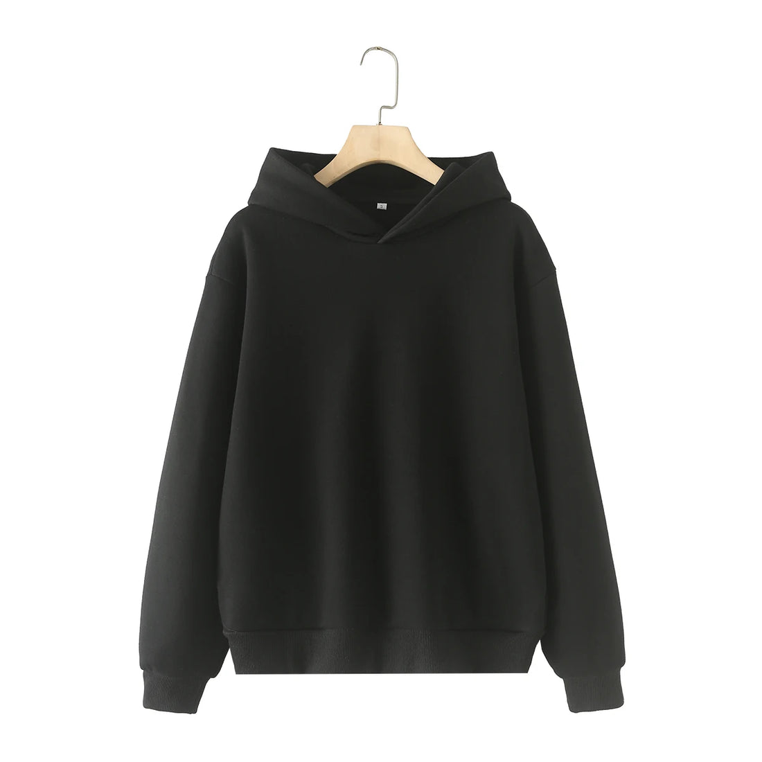 Women Solid Casual Sweatshirt Pant Suit Long Sleeve Hooded Fleece Pullover Coat Loose Straight Trousers Office Lady Sets