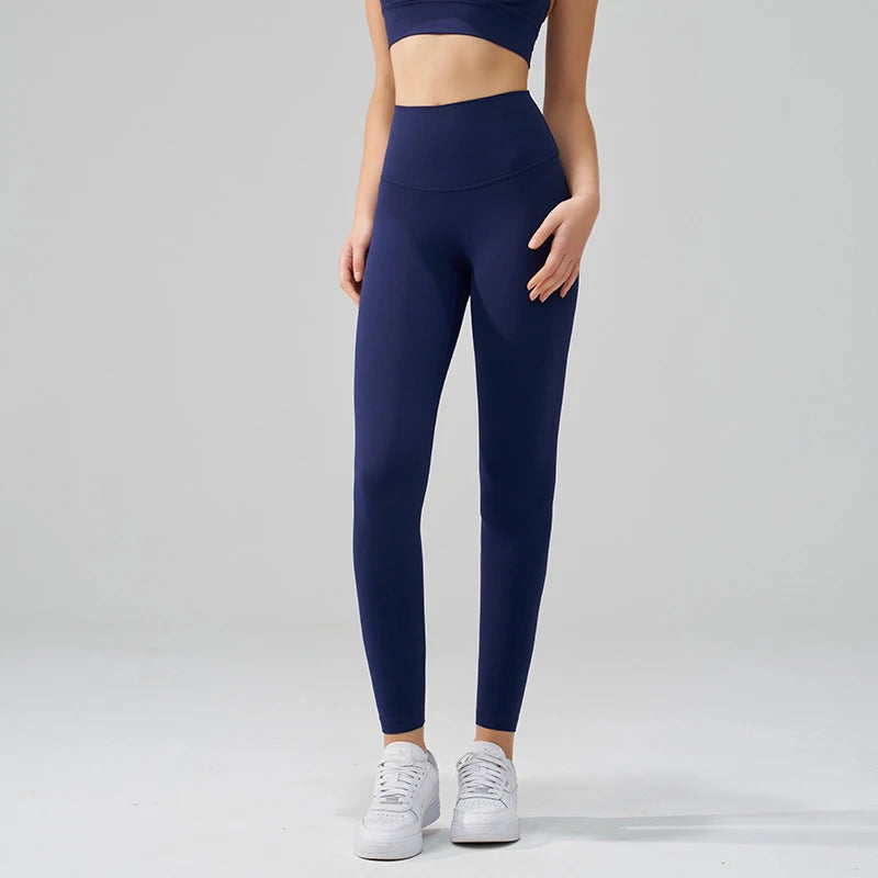 TRY TO BN Gym Leggings Women High Waisted Leggings Buttery Soft Tummy Control Seamless Yoga Pants Fitness Workout Running Tights - ATFH