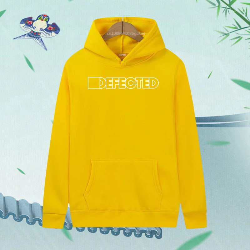 Autumn Velvet Plus Size Letter Efected Hoodie Women Man Sweatshirts Harajuku Fashion Casual Streetwear Clothing 15 Colors 411 - ATFH