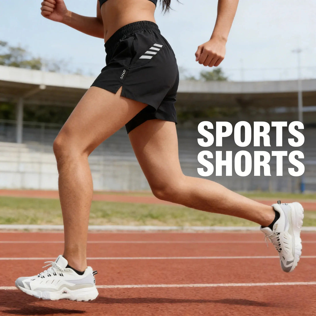 Sports Shorts Men's Track and Field Training Three-point Pants Summer Thin Fitness Running Marathon Reflective Quick Dry Shorts Tahsi Fashion House