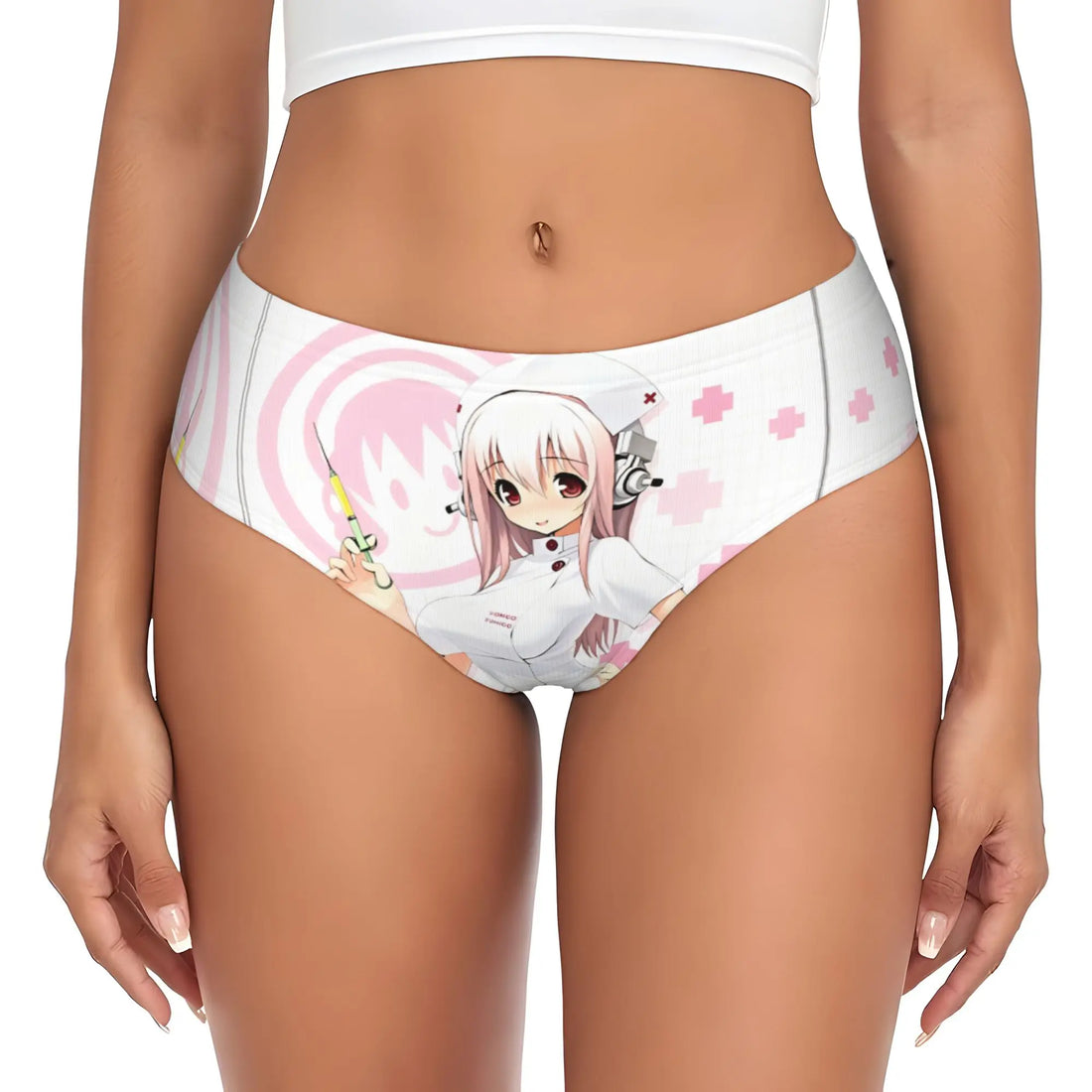 Super Sonico Anime Kawaii Girl Brief Panties Women Comfort Stretch  Underwear