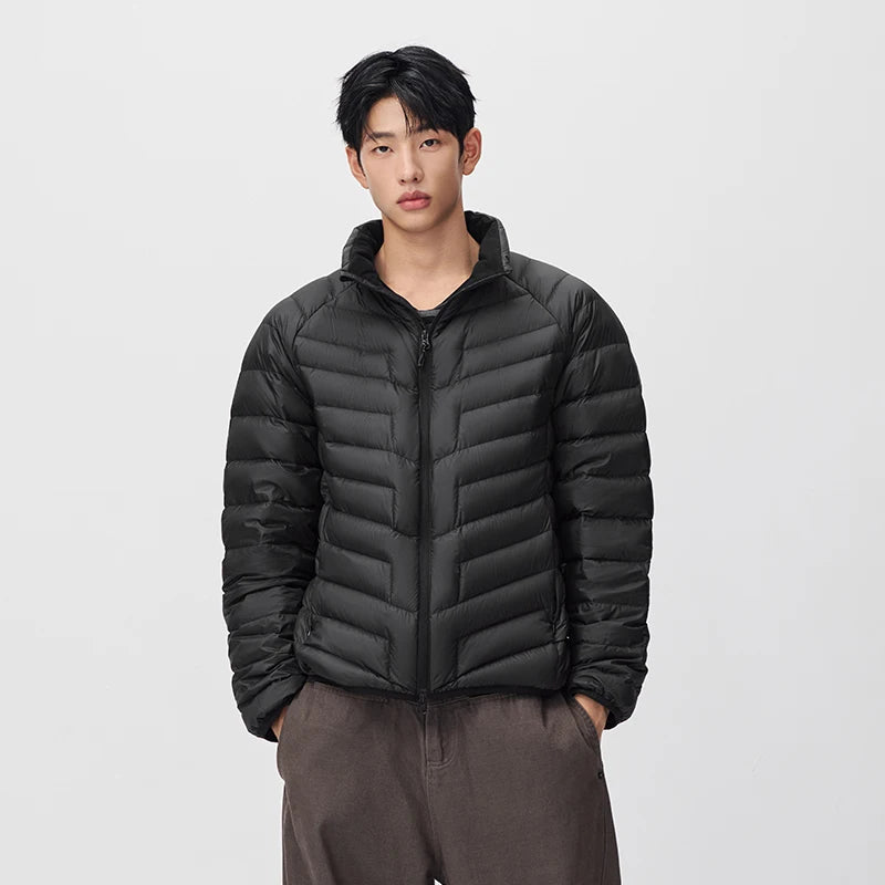 Semir Men Down Jacket Modern Style Quilted Water Repellent Raglan Sleeve 2026 New Winter Daily Wear Urban Casual Style