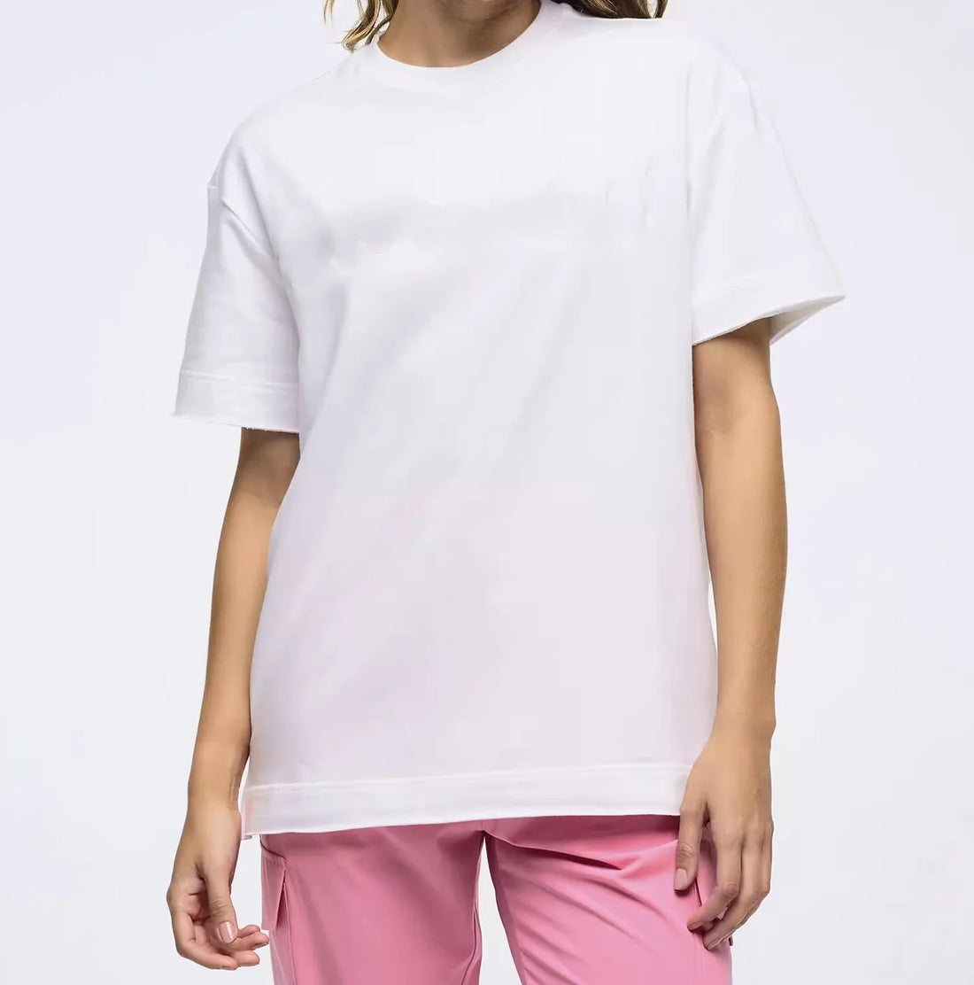 New fitness men's and women's T-shirts spring color series fitness wear team tops T-shirt terry T-shirt thick - ATFH