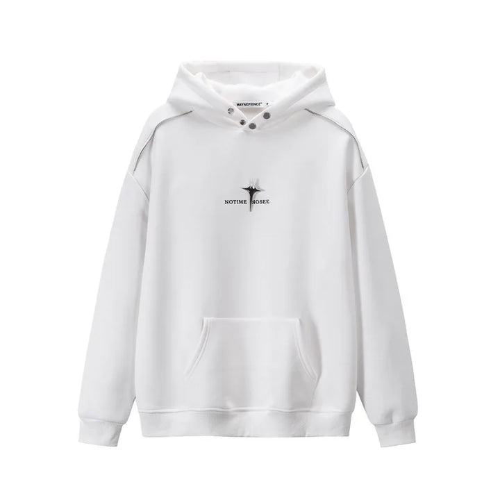 Autumn Winter Men's Cotton Hoodies  American Trendy Hoodie for Teenage Students High Quality Men Casual Streetwear New 2024 - ATFH