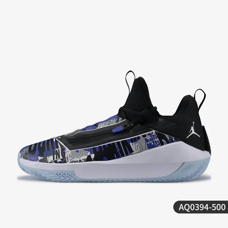 Nike official genuine Jordan Jumpman Hustle PF men's basketball shoes AQ0394 ATFH