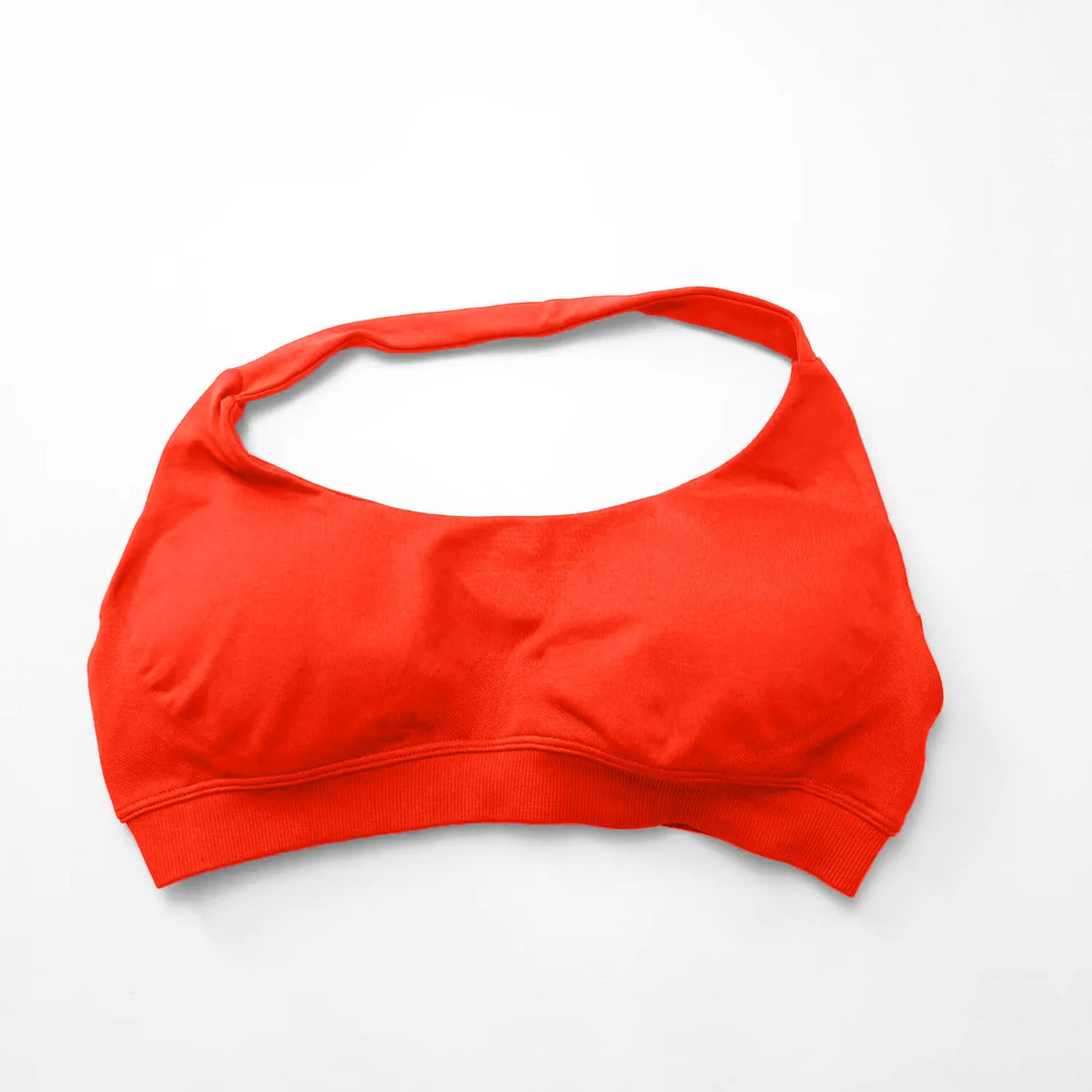 NCLAGEN Impact Sports Bra Women Seamless Halter Top High Support Push-up Open Back Gym wear Fitness Yoga Workout underwear - ATFH